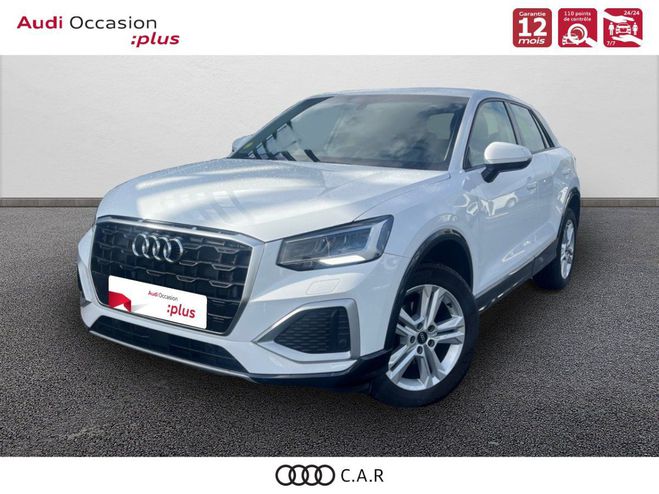 Cliquer pour voir la photo suivante Audi Q2 30 TDI 116 BVM6 Design Blanc de 2021