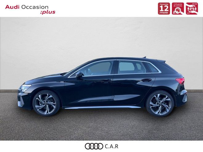 Audi A3 Sportback 30 TFSI Mild Hybrid 110 S tron Noir de 2023