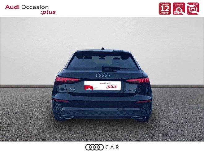 Audi A3 Sportback 30 TFSI Mild Hybrid 110 S tron Noir de 2023