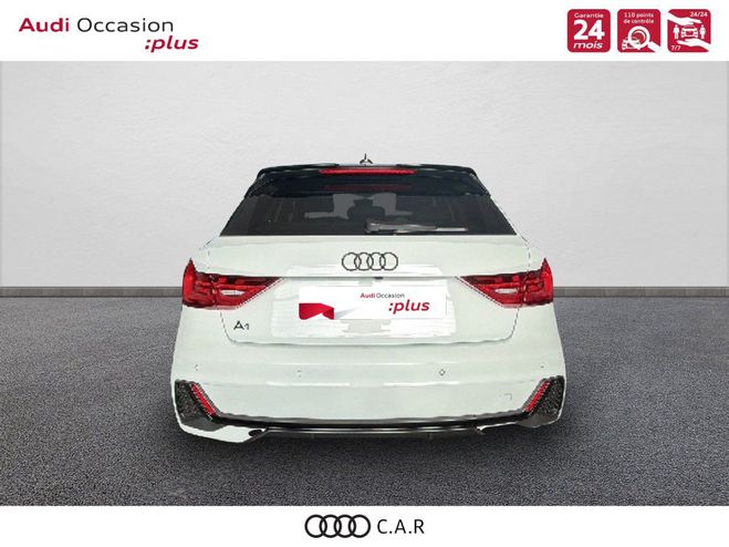 Audi A1 Sportback 30 TFSI 116 ch S tronic 7 S Li Blanc de 2025