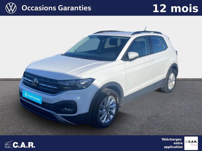Cliquer pour voir la photo suivante Volkswagen T Cross 1.0 TSI 110 Start/Stop BVM6 Life Tech Blanc de 2023