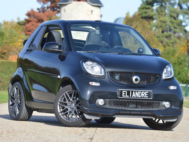 Smart Fortwo EQ CABRIOLET PACK BRABUS Noir Mtallis de 2019