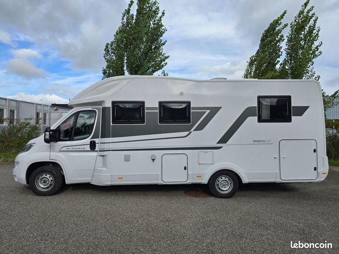 Fiat Ducato ADRIA MATRIX 670 DC PLUS 4 COUCHAGES-ATT Blanc de 2023