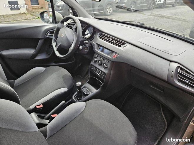 Citroen C3 Advance 1.1 ESSENCE 60CH Marron de 2010