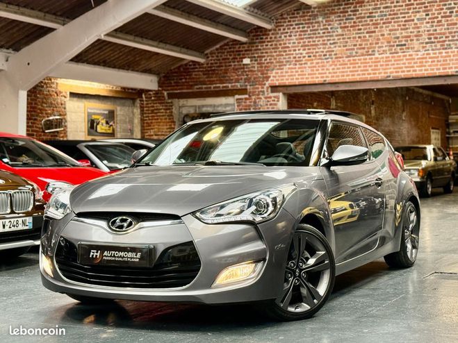 Cliquer pour voir la photo suivante Hyundai Veloster 1.6 GDI 140 ch Premium Bluetooth, Régula Gris de 2012