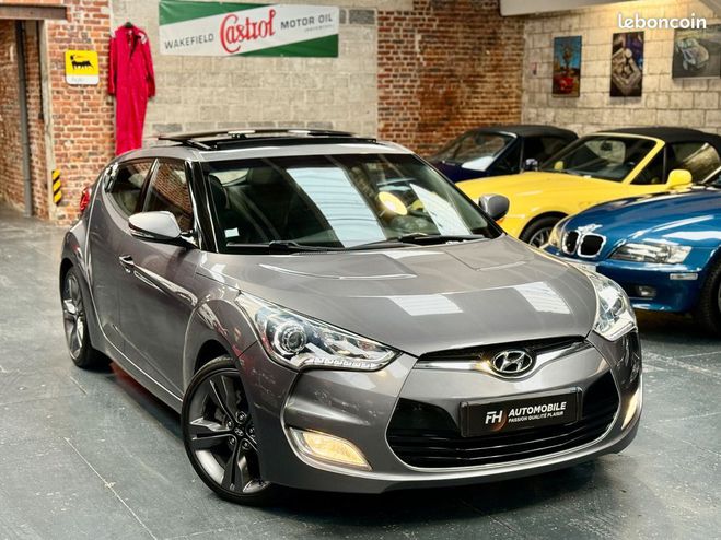 Hyundai Veloster 1.6 GDI 140 ch Premium Bluetooth, Rgula Gris de 2012