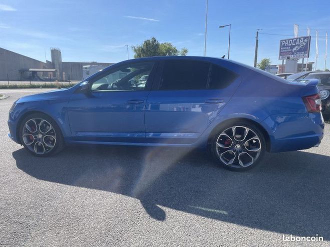Skoda Octavia 2.0 TSI 230CH RS DSG6 Bleu de 2018