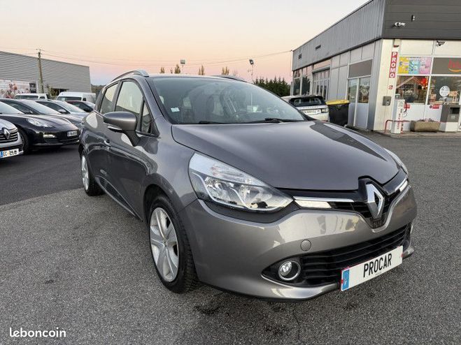 Renault Clio IV ESTATE 1.5 DCI 90CH ENERGY BUSINESS 8 Gris de 2016