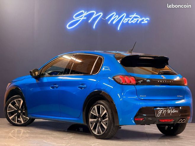 Peugeot 208 ii 1.2 puretech 130 s&s 7cv gt line eat8 Bleu de 2020
