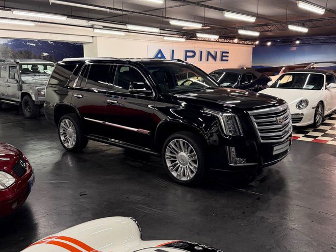 Cadillac Escalade IV 6.2 V8 PLATINUM Noir de 2017