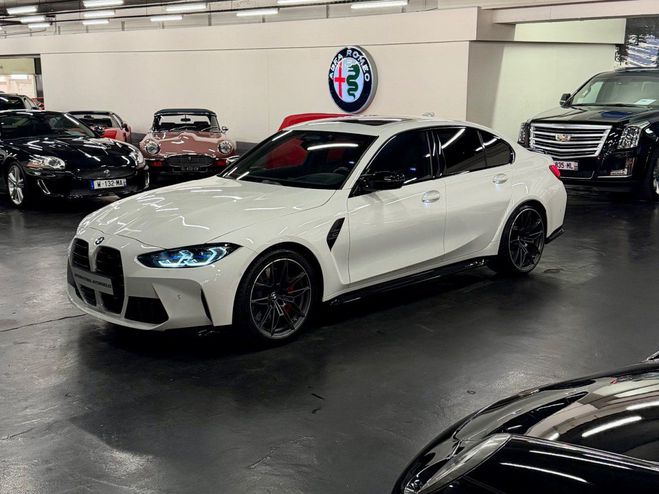 BMW Serie 3 (G80) 3.0 M3 COMPETITION BVA8 Blanc de 2021