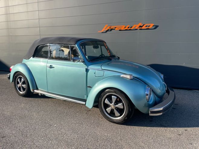 Volkswagen Coccinelle 1300 CABRIOLET GRIS BLEU de 1979