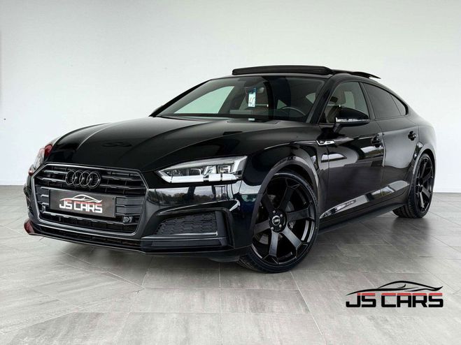 Cliquer pour voir la photo suivante Audi A5 SPORTBACK2.0TDi S-LINE-COCKPIT-T.O-CUIR- Noir de 2019
