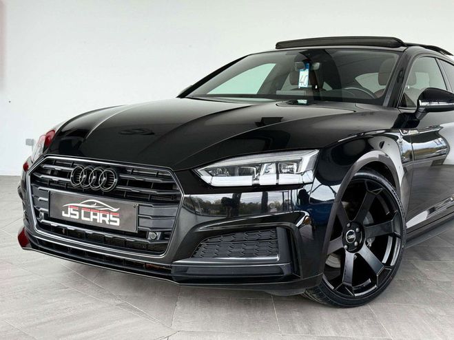 Audi A5 SPORTBACK2.0TDi S-LINE-COCKPIT-T.O-CUIR- Noir de 2019