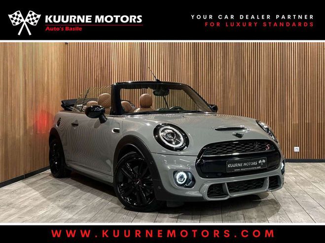 Cliquer pour voir la photo suivante Mini Cooper S Cabrio 2.0iA JCW Led-Leder-Cam-Carplay Gris Métallisé de