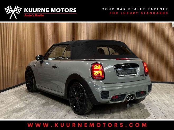 Mini Cooper S Cabrio 2.0iA JCW Led-Leder-Cam-Carplay Gris Mtallis de 