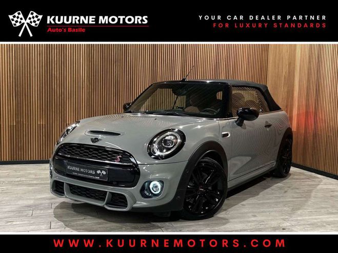 Mini Cooper S Cabrio 2.0iA JCW Led-Leder-Cam-Carplay Gris Mtallis de 