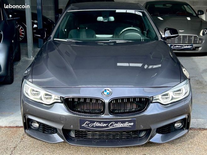 BMW Serie 4 COUPE 435i -PACK M- INTERIEUR ALCANTARA  Gris de 2014