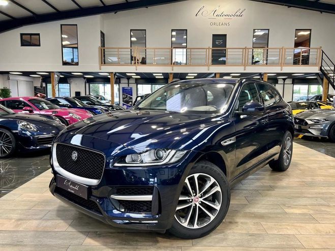 Jaguar F Pace 3.0 D 300 R-SPORT AWD BVA /ATTELAGE/HUD/ Bleu de 2016