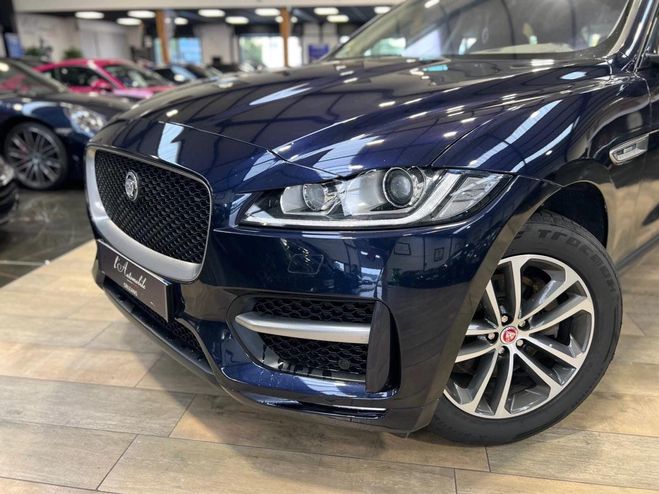 Jaguar F Pace 3.0 D 300 R-SPORT AWD BVA /ATTELAGE/HUD/ Bleu de 2016