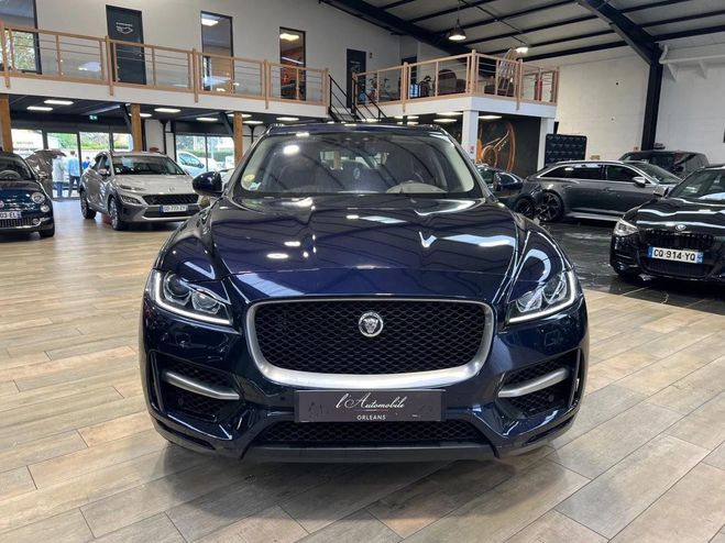 Jaguar F Pace 3.0 D 300 R-SPORT AWD BVA /ATTELAGE/HUD/ Bleu de 2016