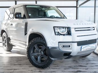  Voir détails -Land rover Defender 90 3.0 D200 MHEV - BVA II 90 HARD TOP TV à Ttes (76)