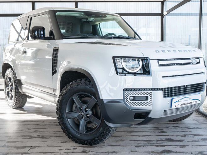Cliquer pour voir la photo suivante Land rover Defender 90 3.0 D200 MHEV - BVA II 90 HARD TOP TV Blanc de 2021
