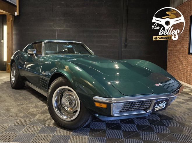 Cliquer pour voir la photo suivante Chevrolet Corvette C3 V8 454CI STINGRAY BRANDS HATCH GREEN de 1971