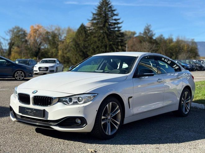 BMW Serie 4 Gran Coupe F36 420d 184 ch Sport A Blanc de 2014