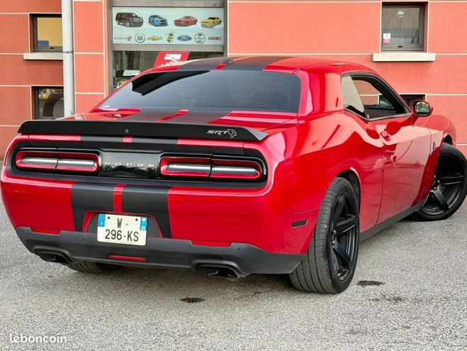 Dodge Challenger Hellcat 6.2 Boite manuelle en france Rouge de 2025