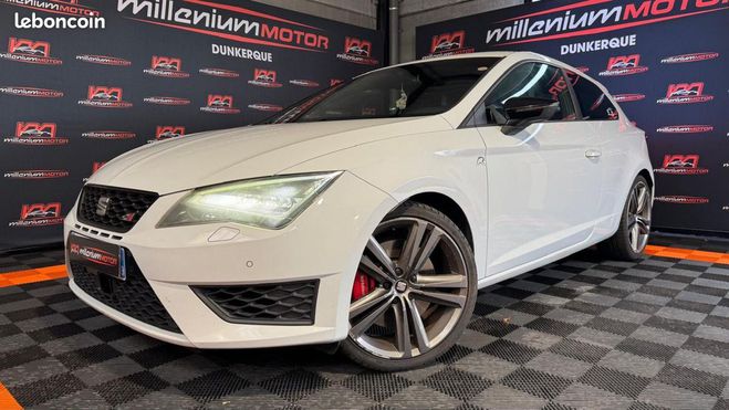 Cliquer pour voir la photo suivante Seat Leon cupra 2.0 tsi 280 cv garantie 6 mois Blanc de 2014