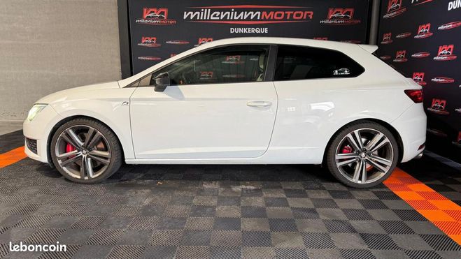 Seat Leon cupra 2.0 tsi 280 cv garantie 6 mois Blanc de 2014