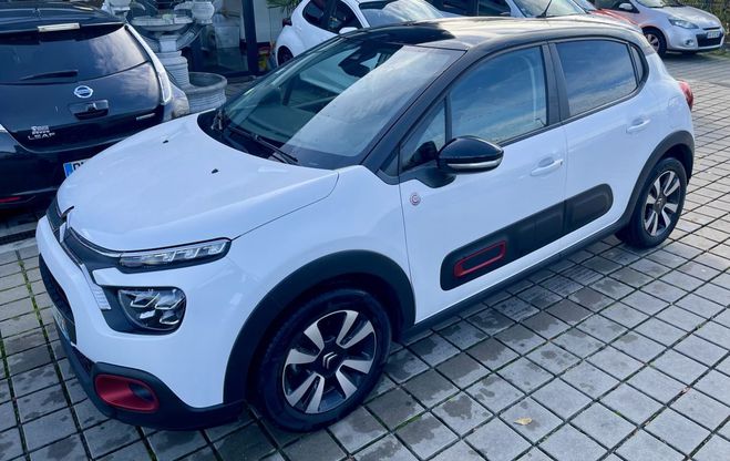Citroen C3 1.5 BlueHDi 100ch S&S C-Series E6.d Blanc Mtallis de 2021
