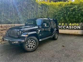  Voir détails -Jeep Wrangler Unlimited 4xe 2.0 380 ch PHEV 4x4 BVA8 8 à Six-Fours-les-Plages (83)