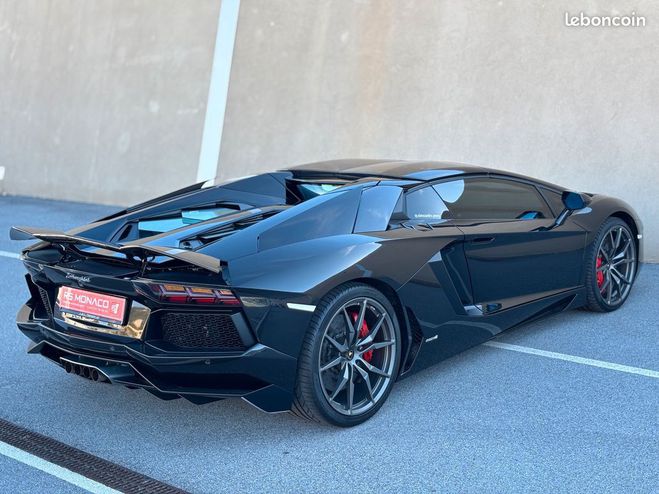 Lamborghini Aventador roadster 6.5 v12 lp 700-4 Noir de 2015