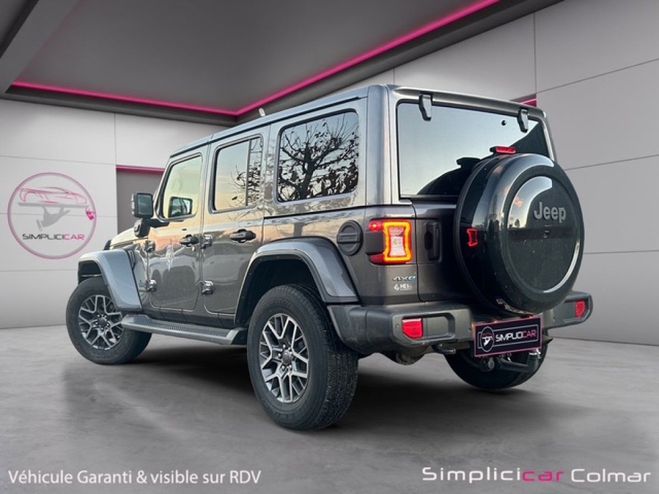 Jeep Wrangler MY21 Unlimited 2.0 l 4XE 380 ch BVA8 Ove Gris de 2021