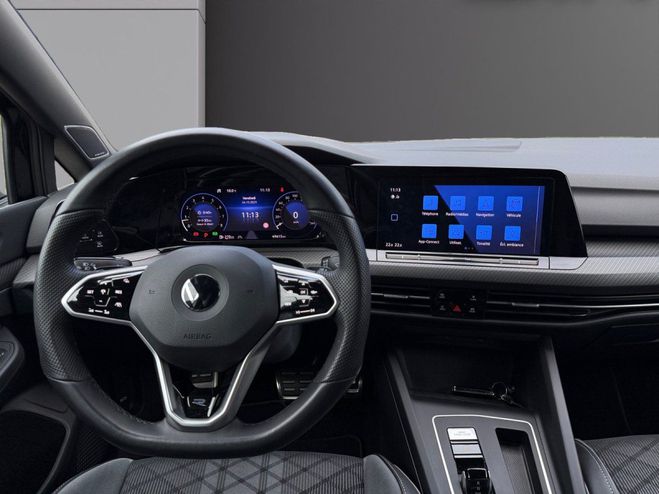 Volkswagen Golf VIII 8 r-line 150 TFSI garantie 12 mois Noir de 2022