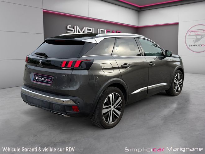 Peugeot 3008 GT BlueHDi 180ch SS EAT8 Camra Hayon l Gris de 2018