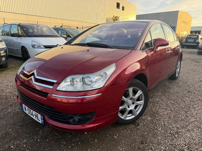 Citroen C4 2.0 16V 135 Exclusive Rouge de 2006