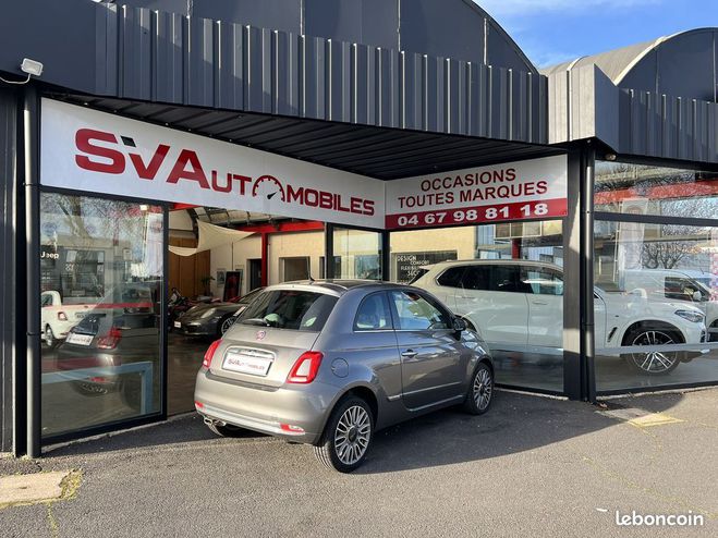 Fiat 500 1.2 8v 69ch Lounge Gris de 2018