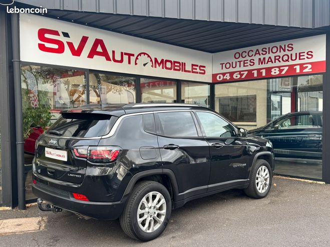 Jeep Compass II T4 190ch PHEV 4xe Limited eAWD Noir de 2021