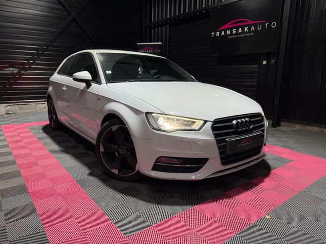 Cliquer pour voir la photo suivante Audi A3 2.0 tdi 150 s line tronic 6 BLANC de 2013