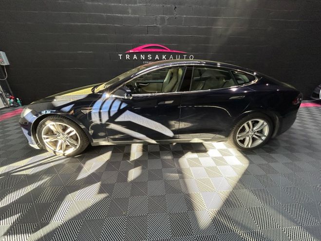 Tesla Model S 85 kWh Performance Bleu de 2014