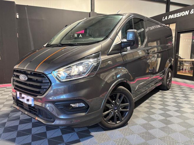 Cliquer pour voir la photo suivante Ford Transit CUSTOM FOURGON 290 L1H1 2.0 ECOBLUE 185 Gris de 2020