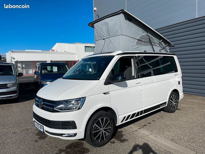 Volkswagen California VW T6 BEACH EDITION 2.0L TDi 150Ch 99mkm Blanc de 2016