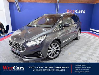  Voir détails -Ford S Max 2.0 ECOBLUE 190 VIGNALE BVA 7 PLACES à Rouen (76)