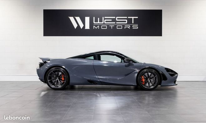 Mclaren 720S MC Pack Performance V8 3.8 -FRANCAISE Li Gris de 2018