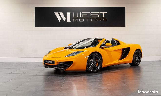 Mclaren Mp4 12c Spider V8 3.8 625 FRANCAISE Lift Echapp. Orange de 2013