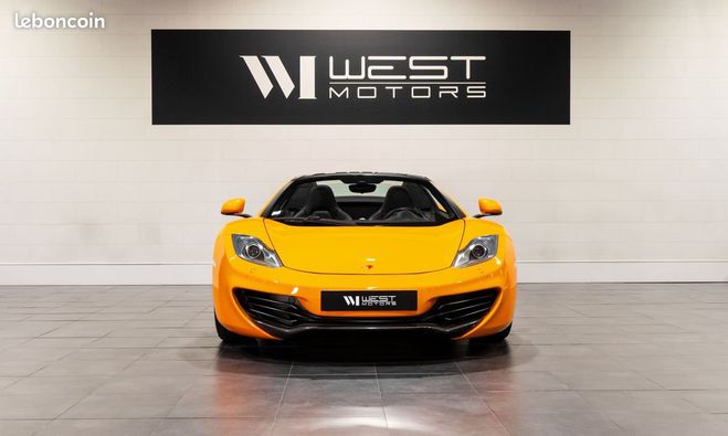 Mclaren Mp4 12c Spider V8 3.8 625 FRANCAISE Lift Echapp. Orange de 2013