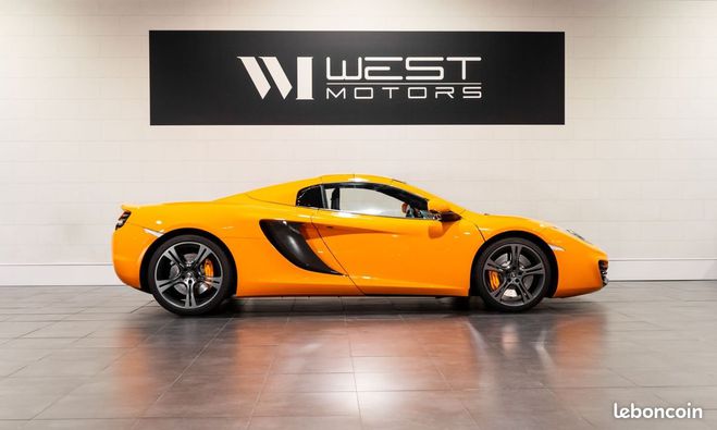 Mclaren Mp4 12c Spider V8 3.8 625 FRANCAISE Lift Echapp. Orange de 2013